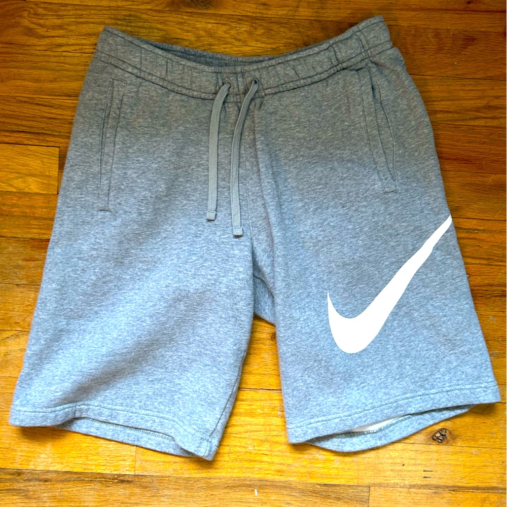 Nike Fleece gray shorts size s